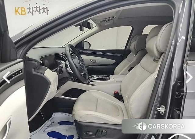Hyundai Tucson (NX4) 2021 Серебристо-серый из Кореи, фото 2
