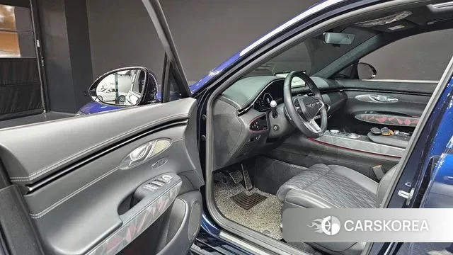 Genesis GV70 2023 Синий из Кореи, фото 2