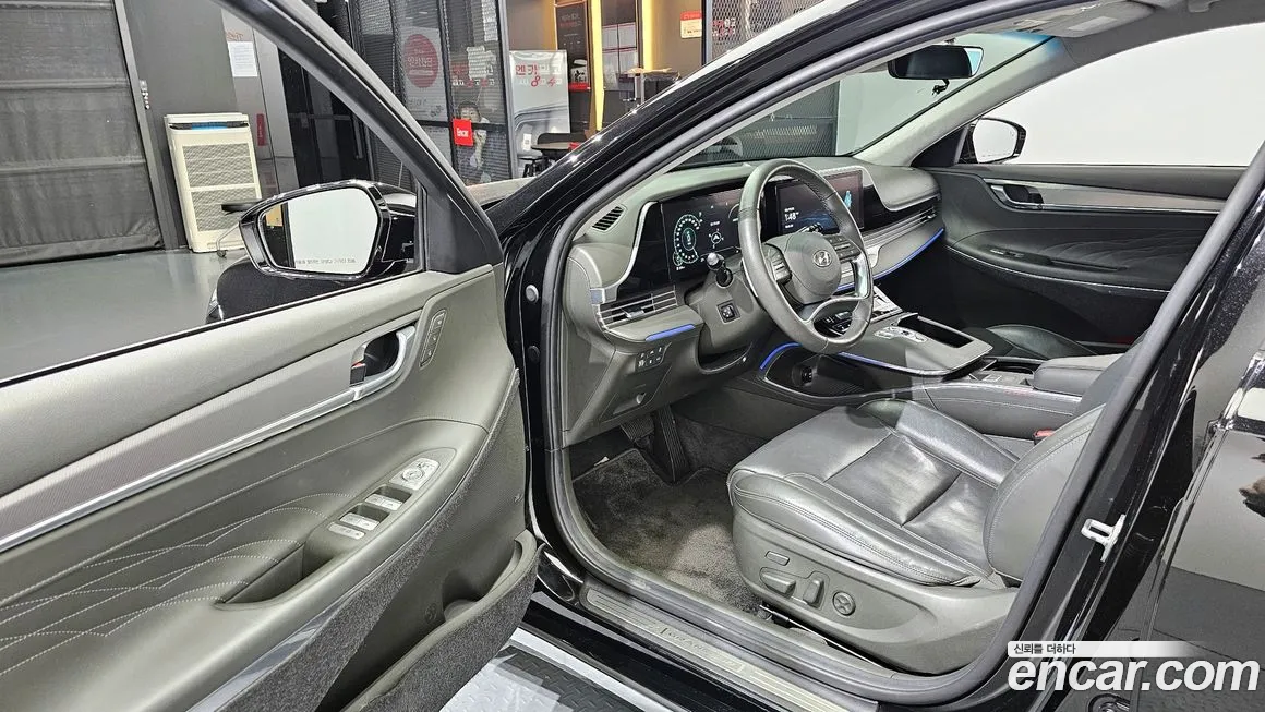 Hyundai The New Grandeur IG Hybrid 2020 Черный из Кореи, фото 2