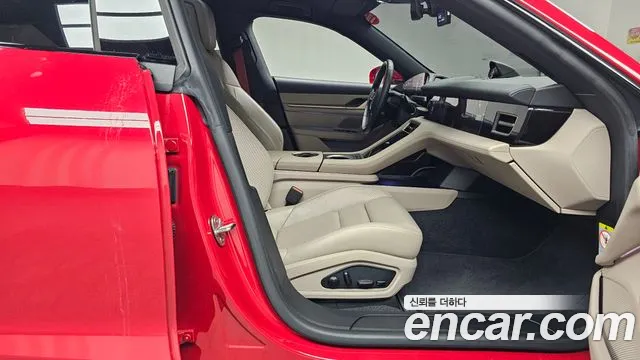 Porsche Taycan 2021 Красный из Кореи, фото 2