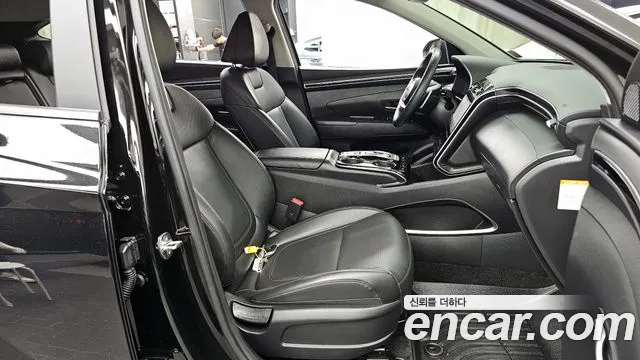 Hyundai Tucson Hybrid (NX4) 2020 Черный из Кореи, фото 2