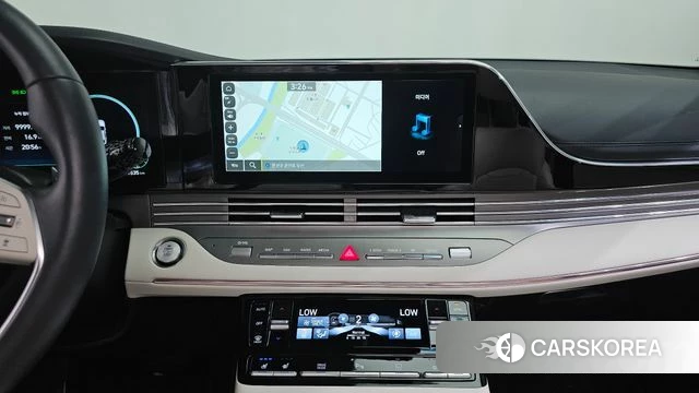 Hyundai The New Grandeur IG Hybrid 2021 Белый из Кореи, фото 2