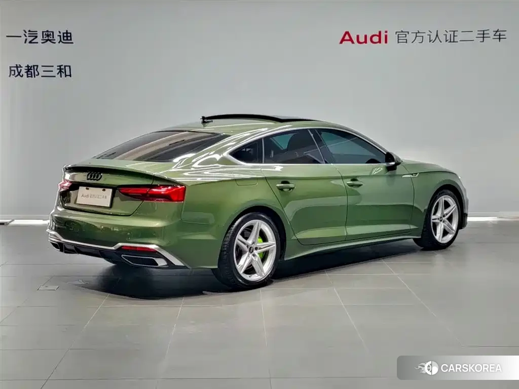 Audi A5 (imported) 2021 Зеленый из Китая, фото 3