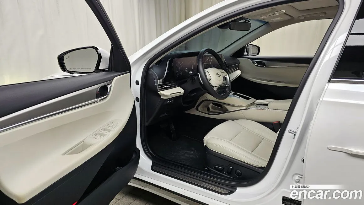 Hyundai The New Grandeur IG Hybrid 2021 Белый из Кореи, фото 2