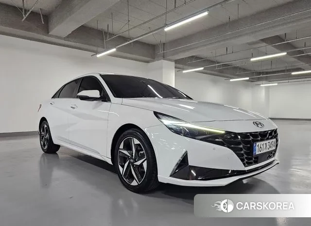 Hyundai Avante (CN7) 2021 Белый из Кореи, фото 2