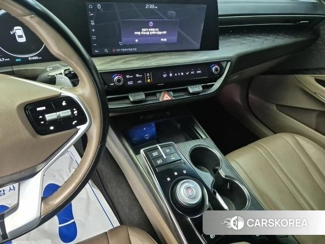 Kia K8 Hybrid 2022 Серый из Кореи, фото 2