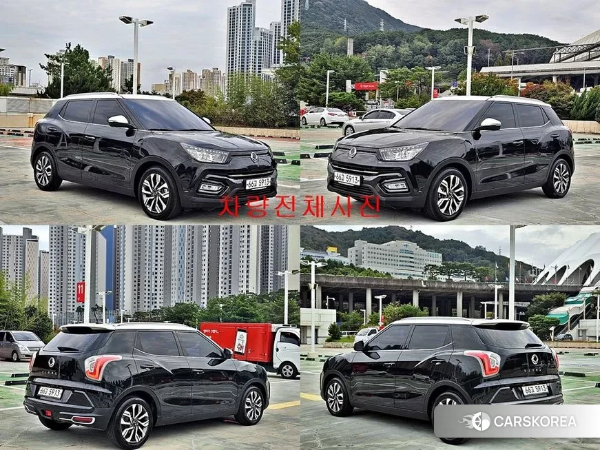 Ssangyong Tivoli Armor 2018 Черный из Кореи, фото 2