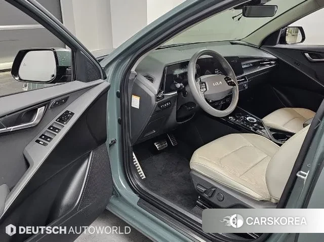 Kia Di Ol Nu Niro 2022 Зеленый из Кореи, фото 2