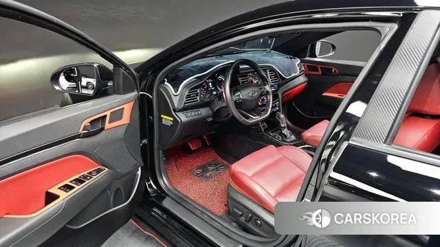 Hyundai The New Avante AD 2019 Черный из Кореи, фото 2