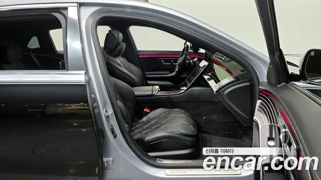 Mercedes-Benz S-Class W223 2023 Серебряный двухцветный из Кореи, фото 2