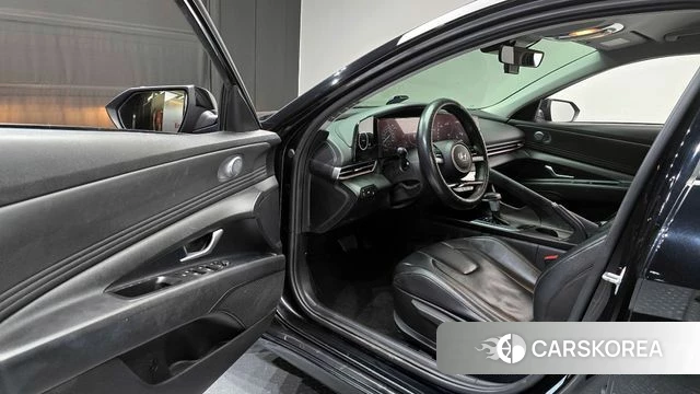 Hyundai Avante (CN7) 2021 Черный из Кореи, фото 2