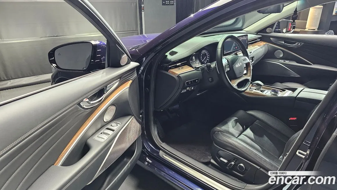 Kia The New K9 2nd generation 2021 Синий из Кореи, фото 2