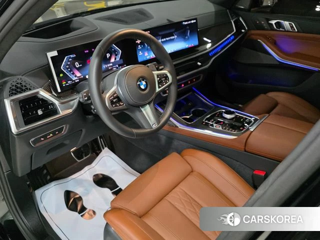 BMW X7 (G07) 2025 Черный из Кореи, фото 2