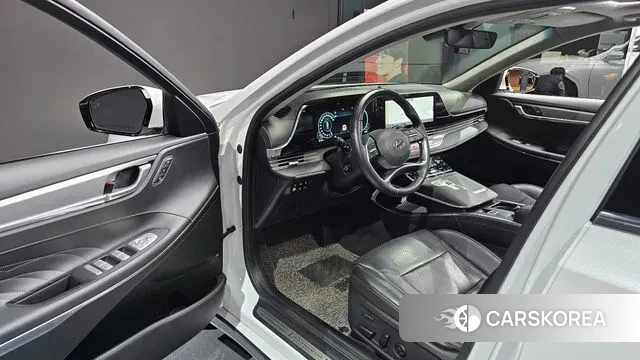 Hyundai The New Grandeur IG Hybrid 2020 Белый из Кореи, фото 2
