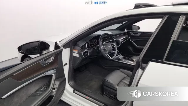 Audi A7 (4K) 2022 Белый из Кореи, фото 2