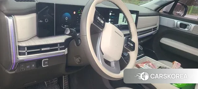 Hyundai Santa Fe (MX5) 2025 Белый из Кореи, фото 2