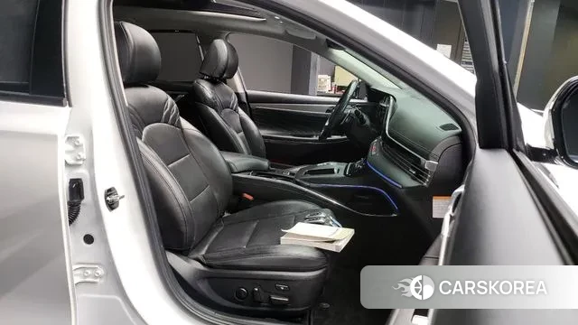 Hyundai The New Grandeur IG Hybrid 2020 Белый из Кореи, фото 2