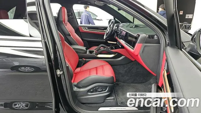 Porsche Cayenne (PO536) 2023 Черный из Кореи, фото 2