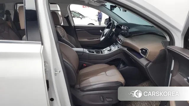 Hyundai The New Santa Fe 2023 Белый из Кореи, фото 2