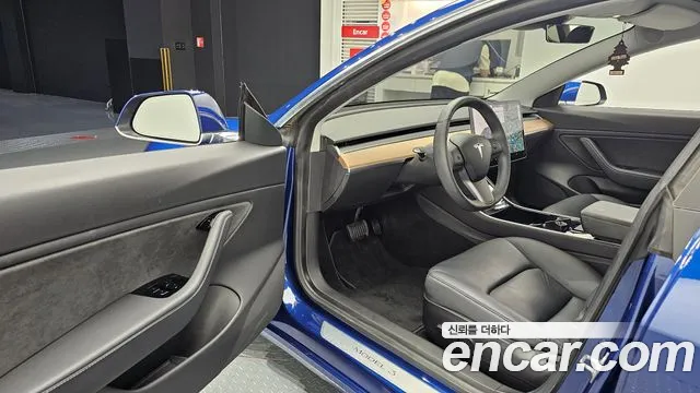 Tesla Model 3 2020 Синий из Кореи, фото 2