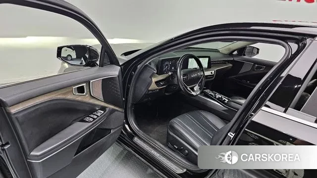 Kia K8 Hybrid 2021 Черный из Кореи, фото 2