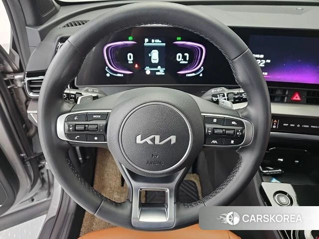 Kia Sportage 5th Generation 2022 Серебристо-серый из Кореи, фото 2