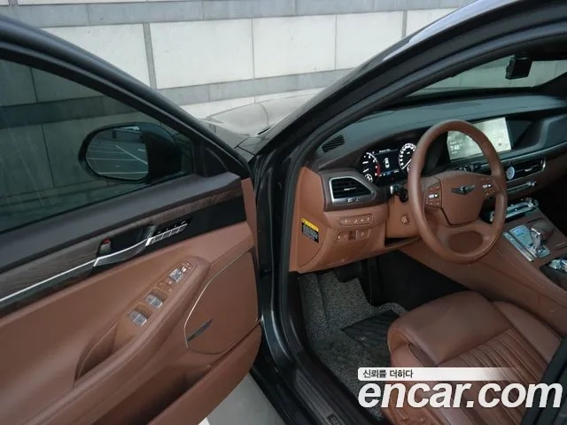 Genesis G90 2021 Серый из Кореи, фото 2