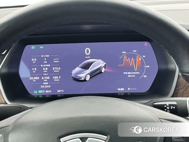 Tesla Model X 2020 Темно-серый из Китая, фото 2