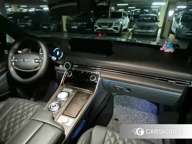 Genesis GV80 2021 Темно-зеленый из Кореи, фото 2