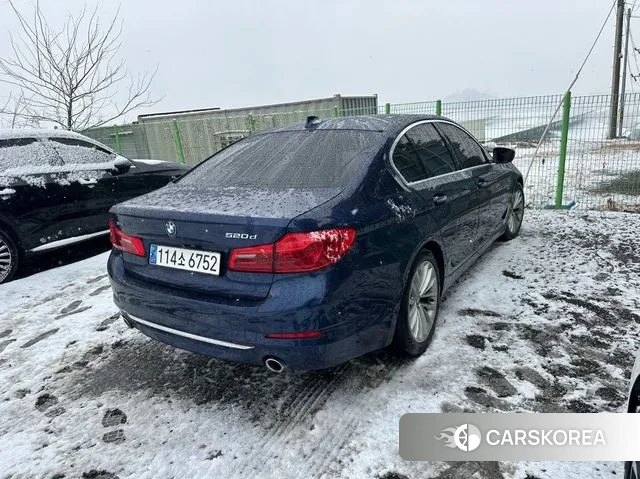 BMW 5 Series (G30) 2018 Синий из Кореи, фото 2