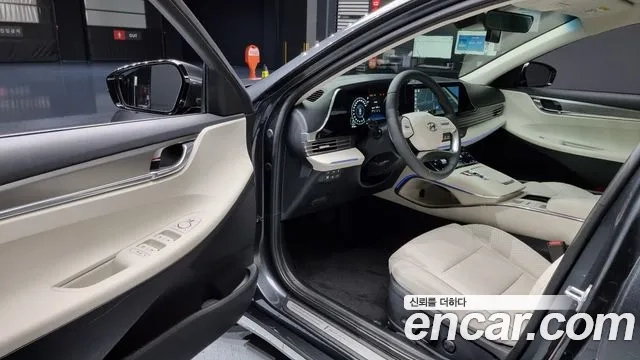 Hyundai The New Grandeur IG Hybrid 2021 Серый из Кореи, фото 2