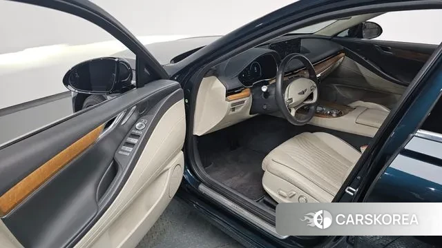 Genesis G80 (RG3) 2021 Синий нефрит из Кореи, фото 2