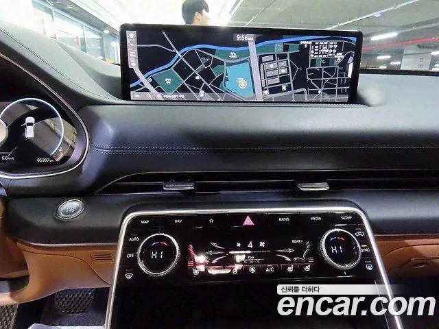 Genesis GV80 2021 Темно-зеленый из Кореи, фото 2