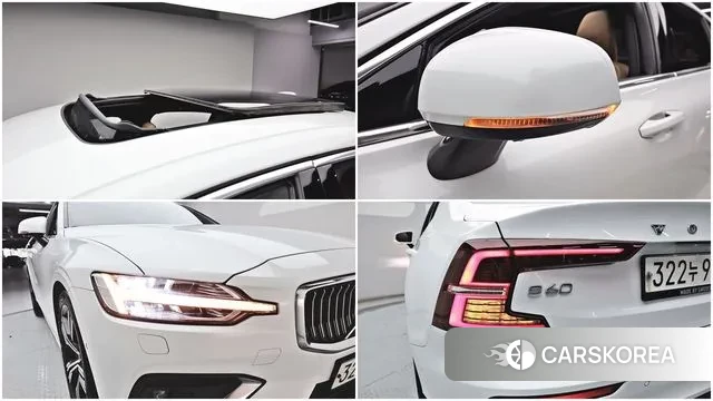 Volvo S60 3rd generation 2019 Белый из Кореи, фото 2