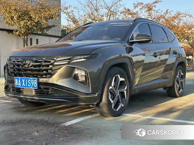 Hyundai Tucson 2024 Темно-серый из Китая, фото 2