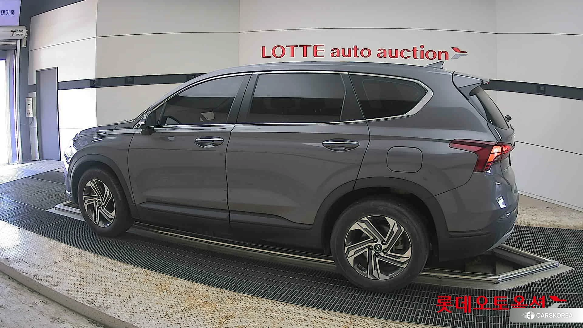Hyundai Santa Fe 2022 Magnetic Grey Metallic из Кореи, фото 2