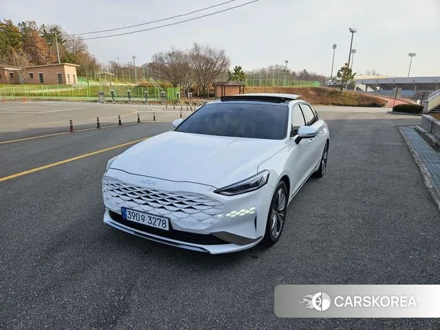 Kia K8 2022 Белый из Кореи, фото 2