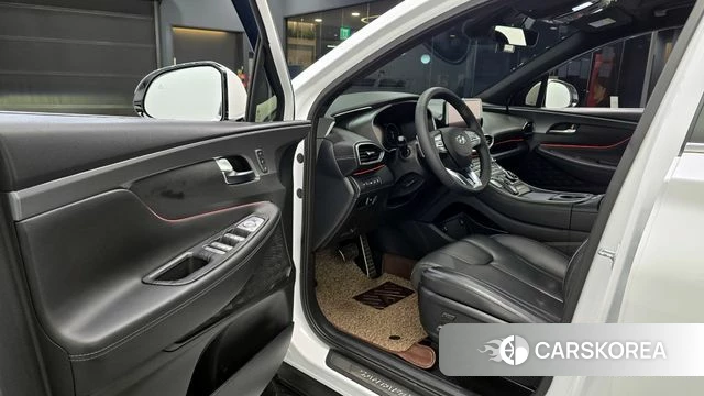 Hyundai The New Santa Fe 2021 Белый из Кореи, фото 2