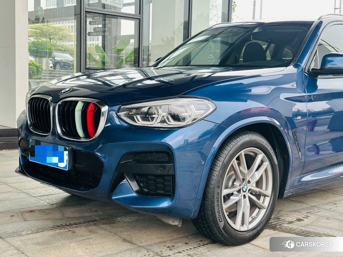 BMW X3 2020 Синий из Китая, фото 2