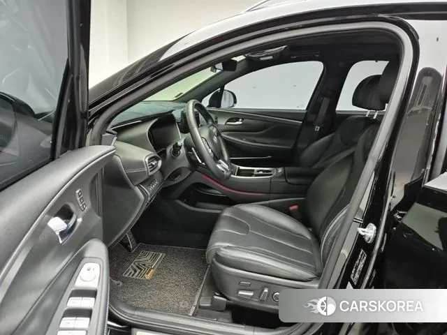 Hyundai The New Santa Fe 2021 Черный из Кореи, фото 2