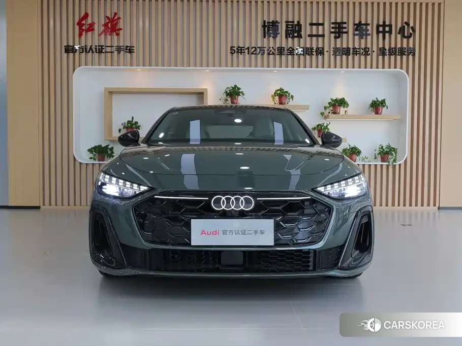 Audi A5L 2025 Зеленый из Китая, фото 2