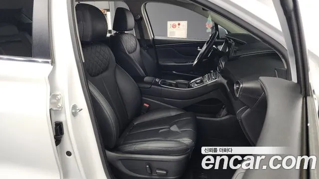 Hyundai The New Santa Fe 2021 Белый из Кореи, фото 2