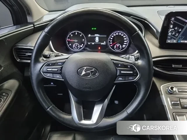 Hyundai The New Santa Fe 2021 Черный из Кореи, фото 2