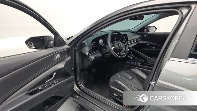 Hyundai Avante Hybrid (CN7) 2021 Серый из Кореи, фото 2