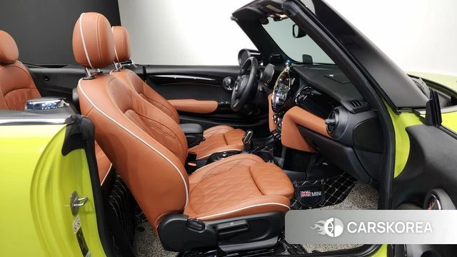 Mini Cooper S Convertible 2021 Светло-зеленый из Кореи, фото 2