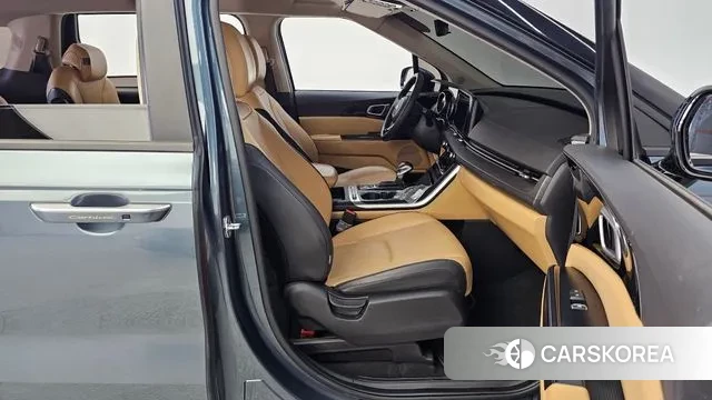 Kia Carnival 4th generation 2021 Небесно-голубой из Кореи, фото 2