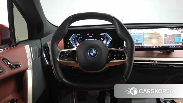 BMW iX 2024 Красный из Кореи, фото 2