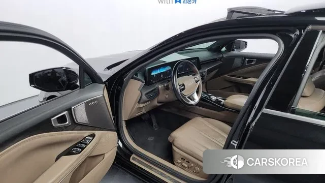 Kia K8 Hybrid 2021 Черный из Кореи, фото 2