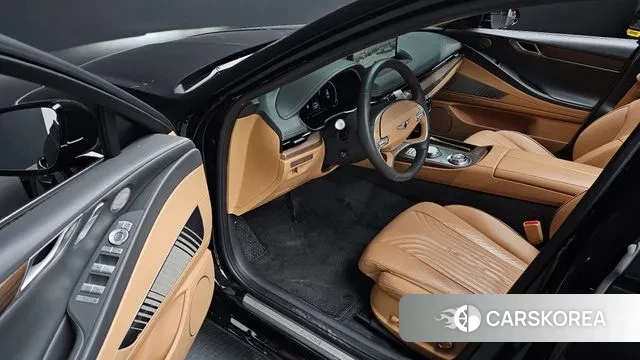 Genesis G80 (RG3) 2022 Черный из Кореи, фото 2