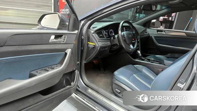 Hyundai Sonata New Rise Hybrid 2018 Серый из Кореи, фото 2